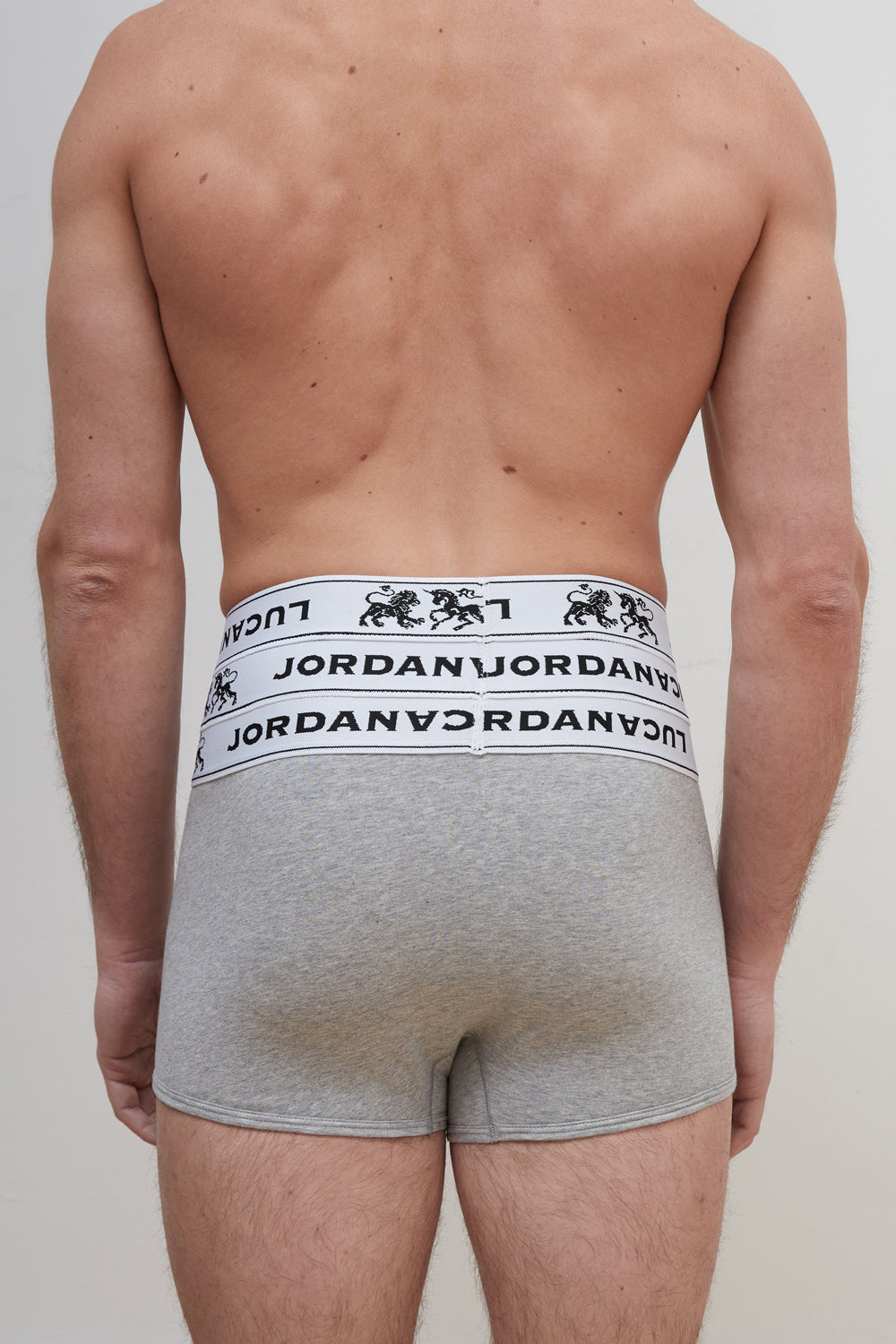 JLT-3 TRIPLE WAISTBAND BOXER GREY