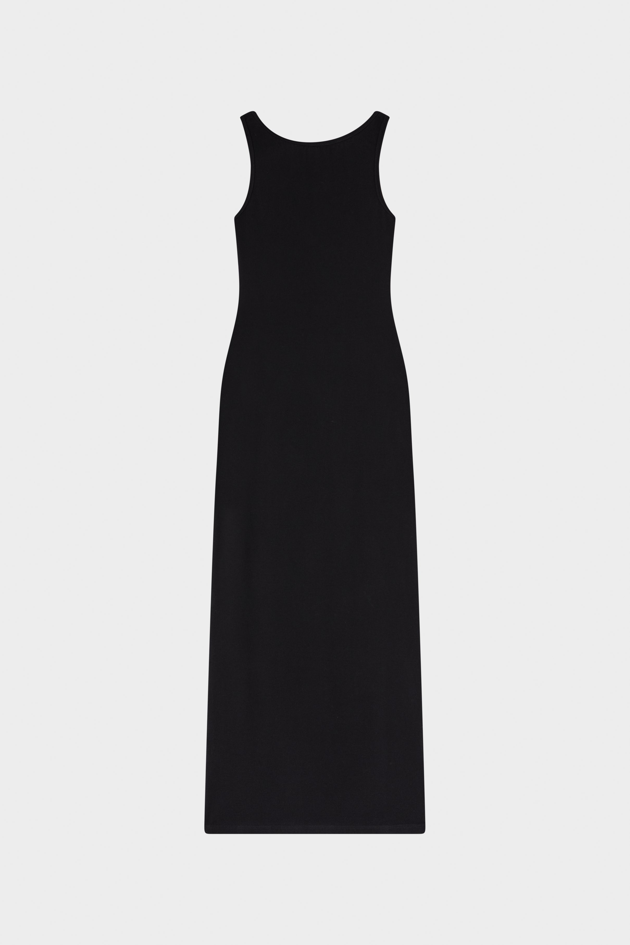 COMPRESSOR LONG DRESS BLACK HYENA