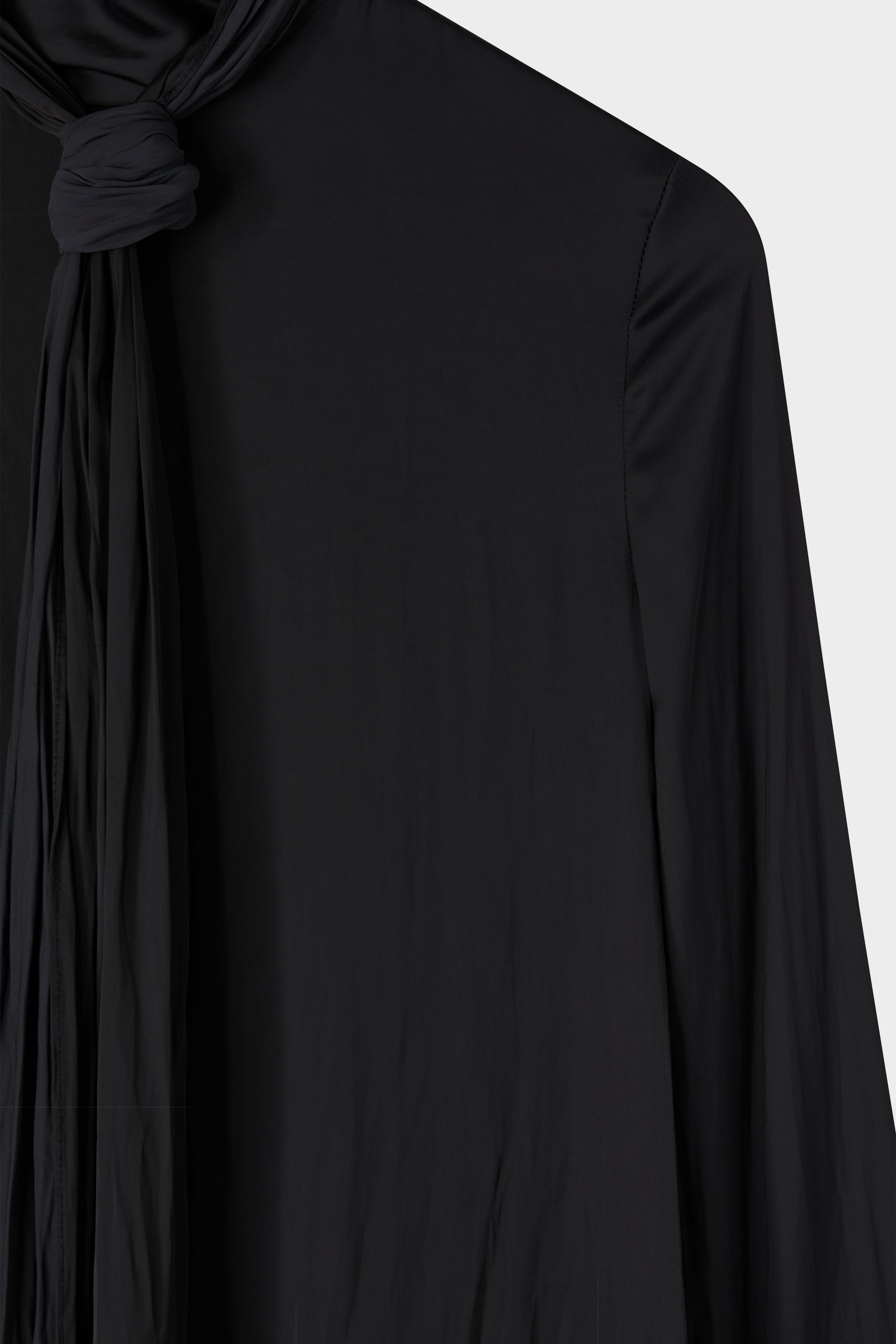 BOW DRESS BLACK