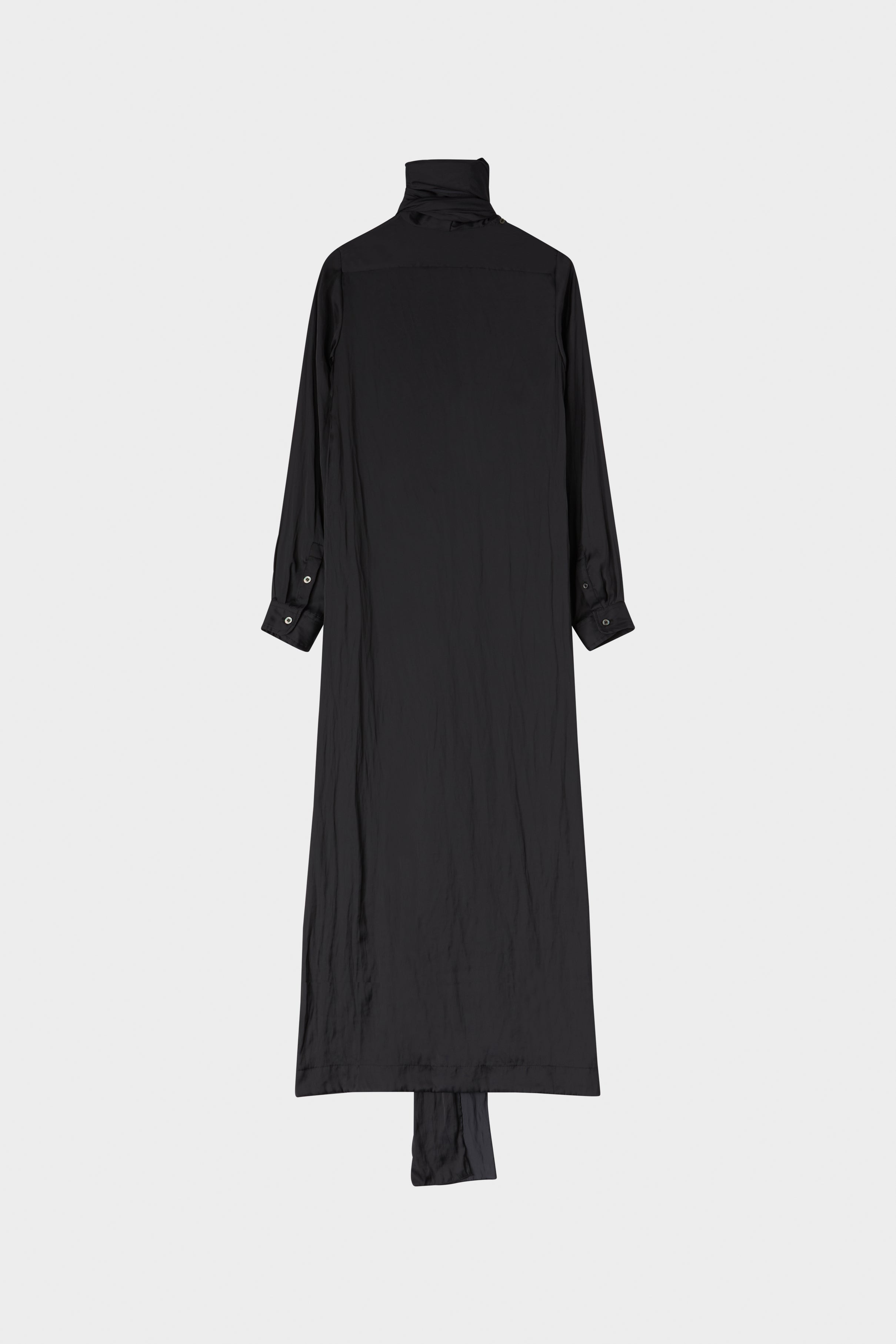 BOW DRESS BLACK