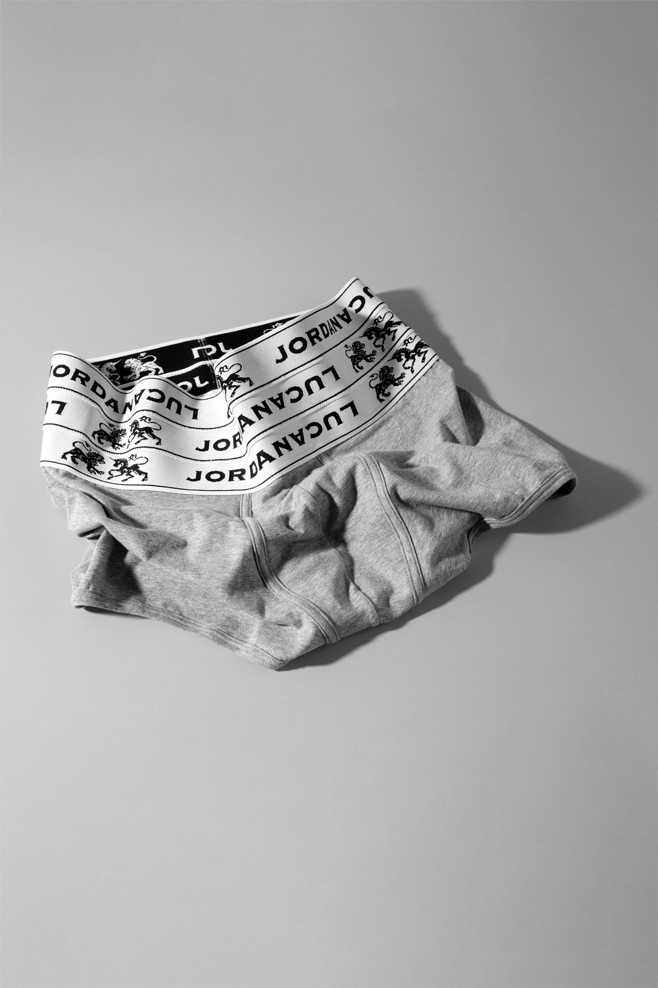 JLT-3 TRIPLE WAISTBAND BOXER GREY