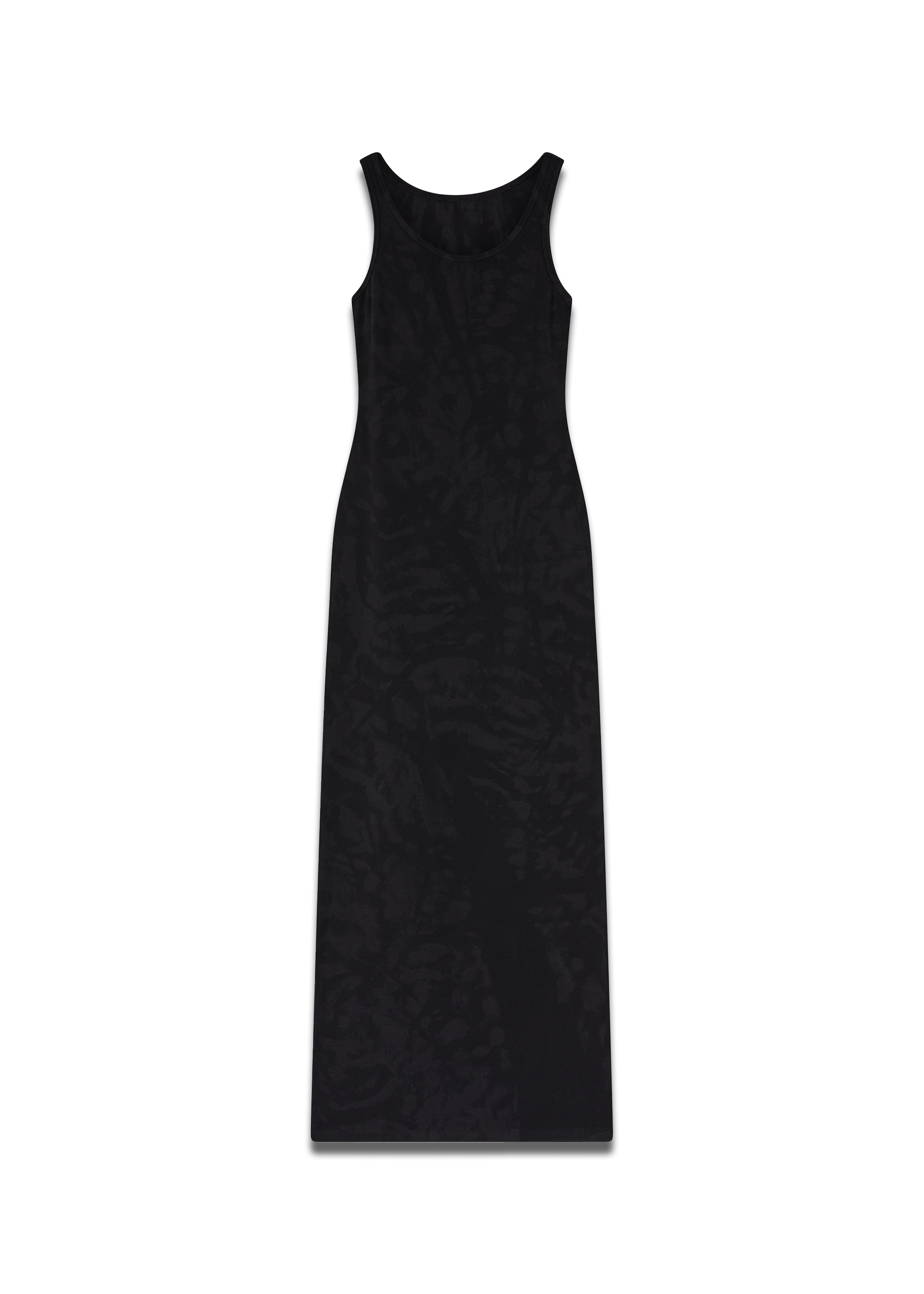 COMPRESSOR LONG DRESS BLACK HYENA