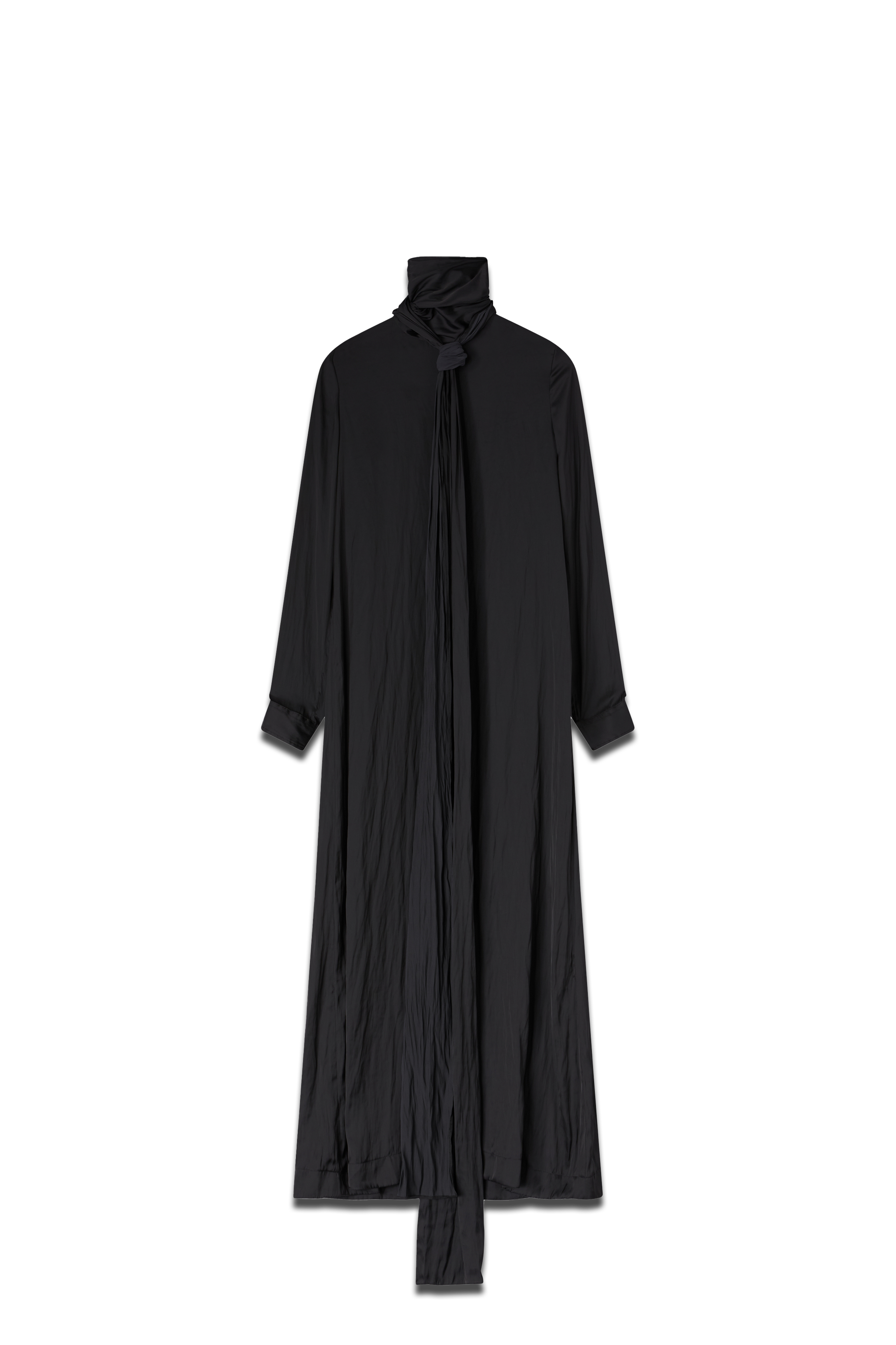 BOW DRESS BLACK