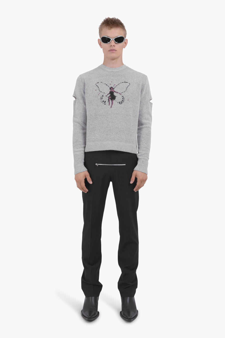 HERMIA JUMPER GREY