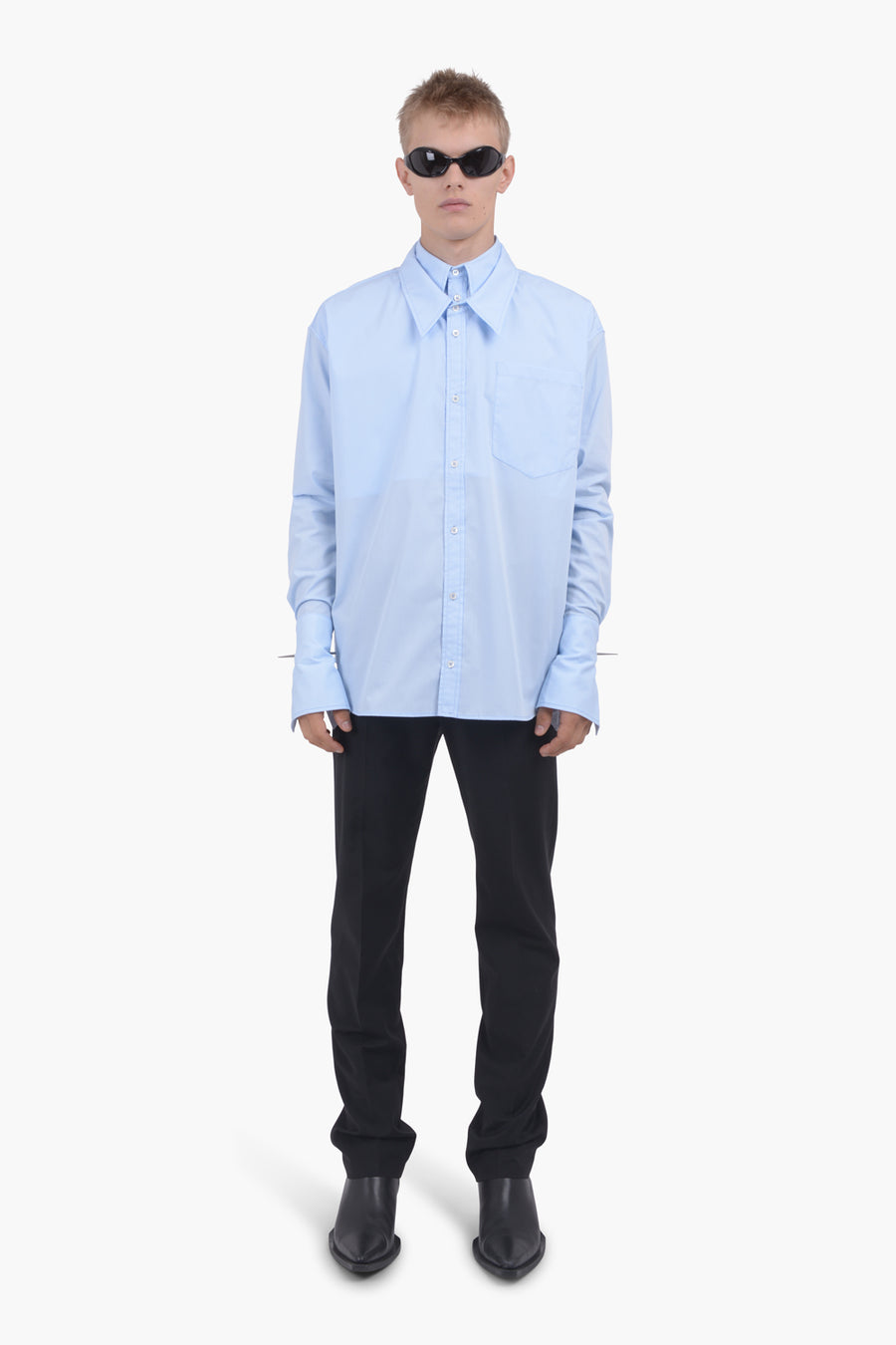 CLOVER SHIRT LIGHT BLUE