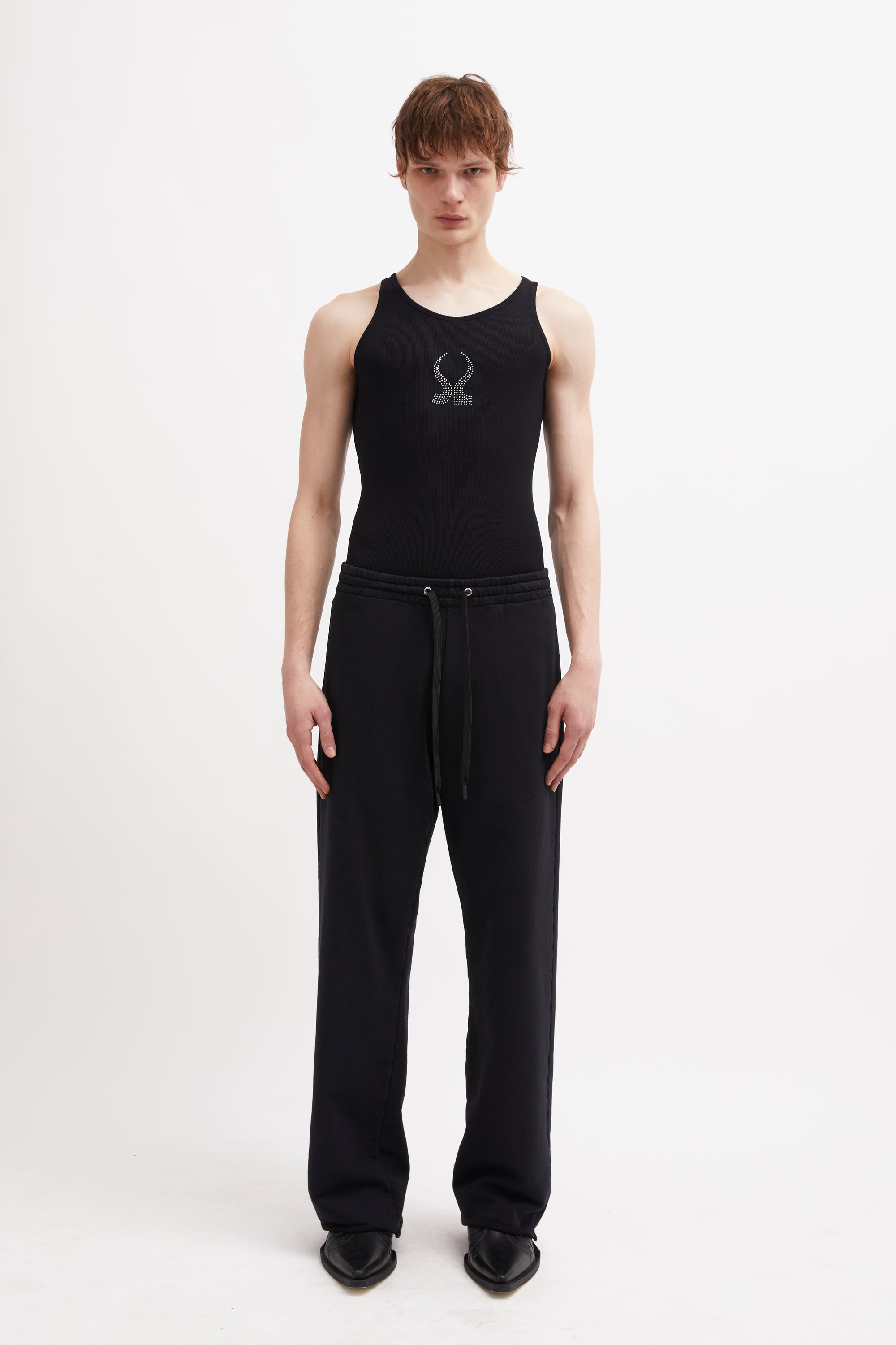 TICKER TANK TOP 12305 Black