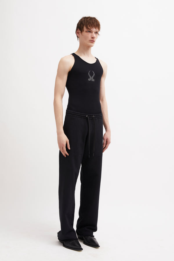 TICKER TANK TOP 12305 Black