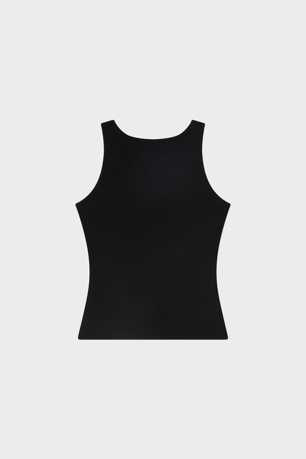 TICKER TANK TOP 12305 Black