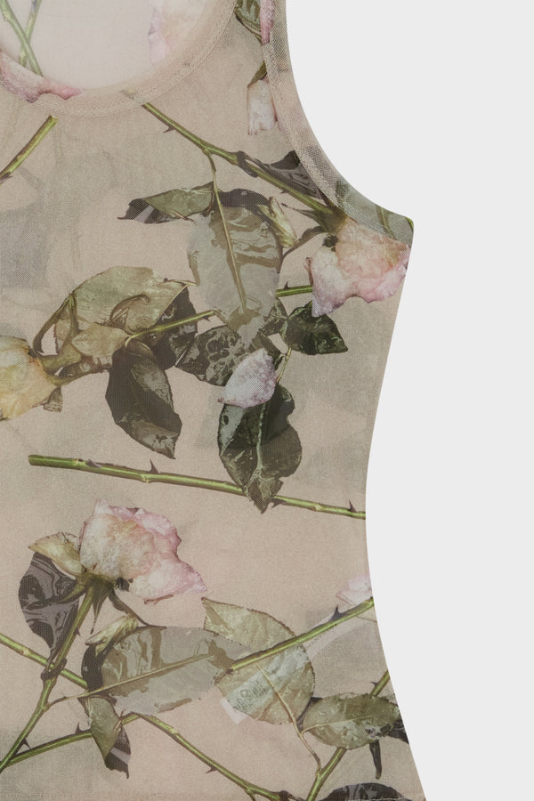 TICKER TANK TOP 12305 Floral