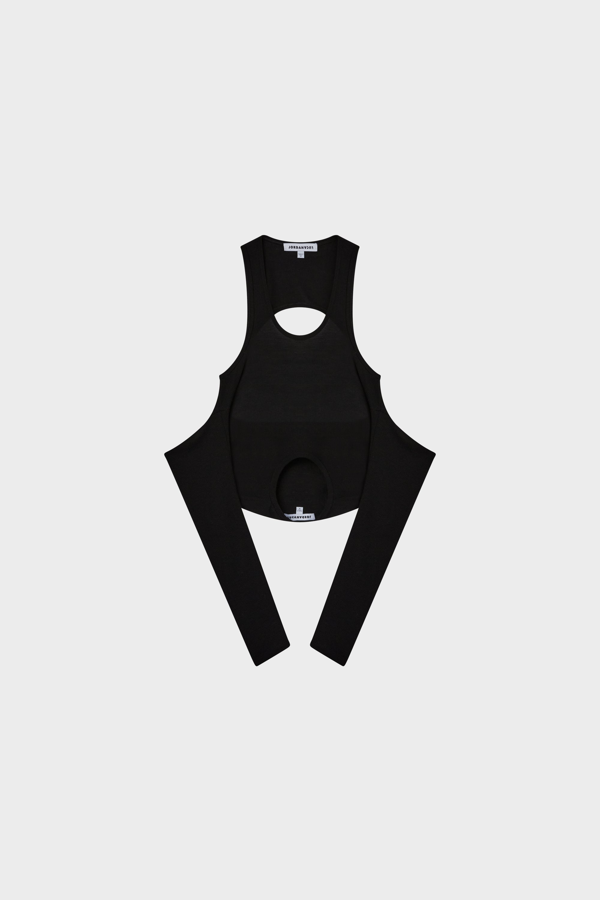 NASDAQ LONG SLEEVE TOP Black