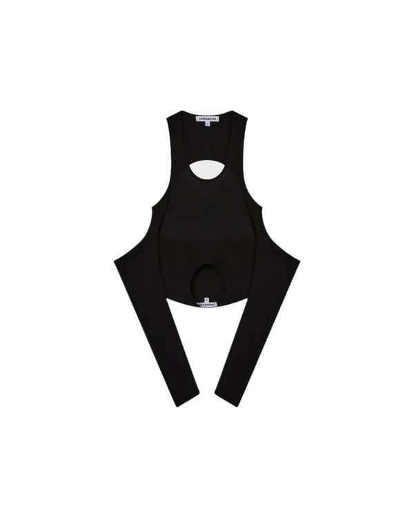 NASDAQ LONG SLEEVE TOP Black