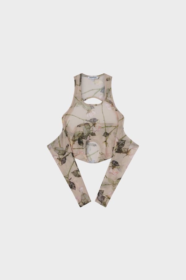 NASDAQ LONG SLEEVE TOP Floral