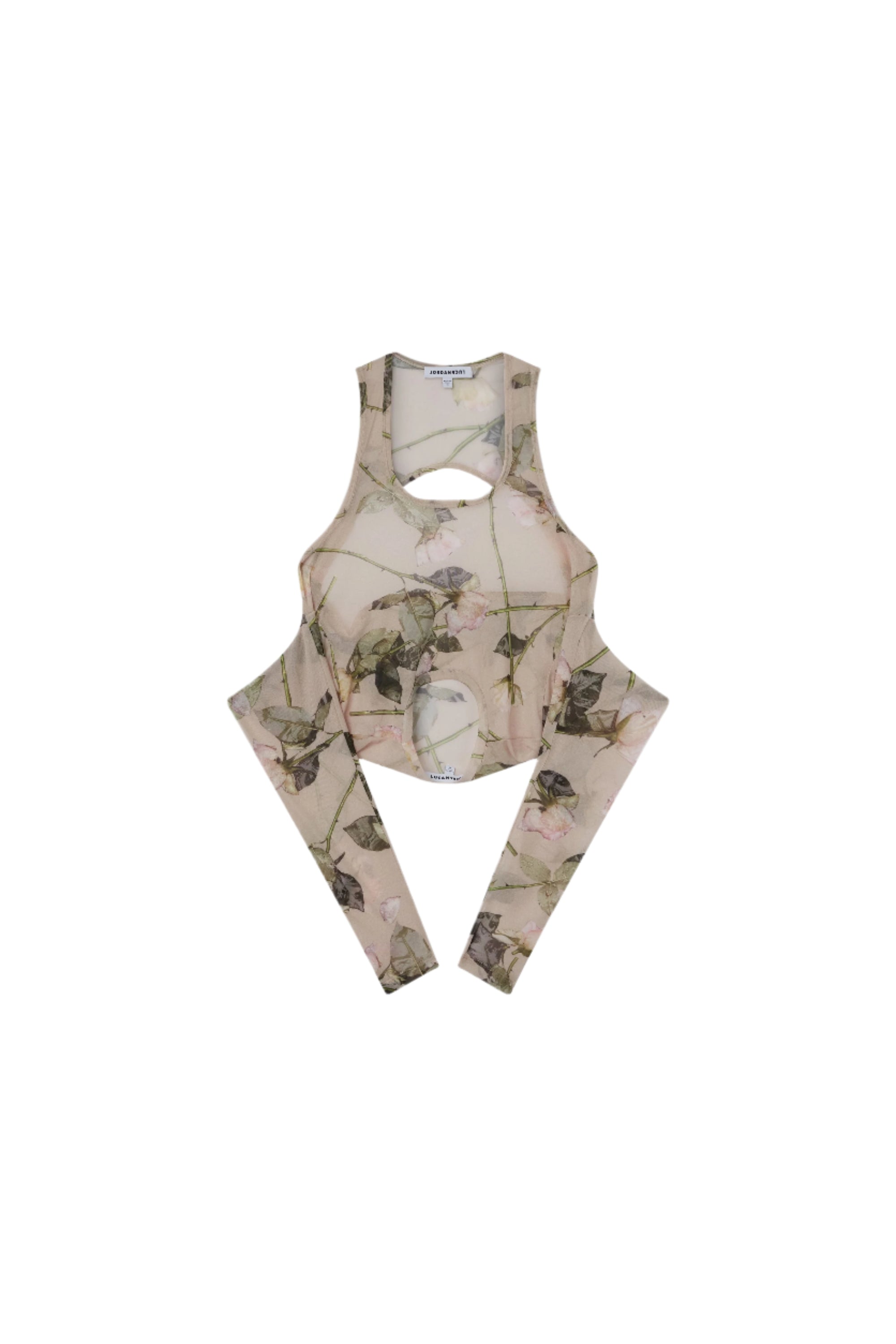 NASDAQ LONG SLEEVE TOP Floral