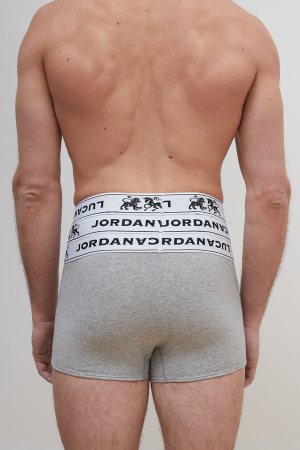 JLT-3 TRIPLE WAISTBAND BOXER GREY