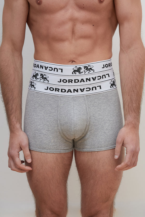JLT-3 TRIPLE WAISTBAND BOXER GREY