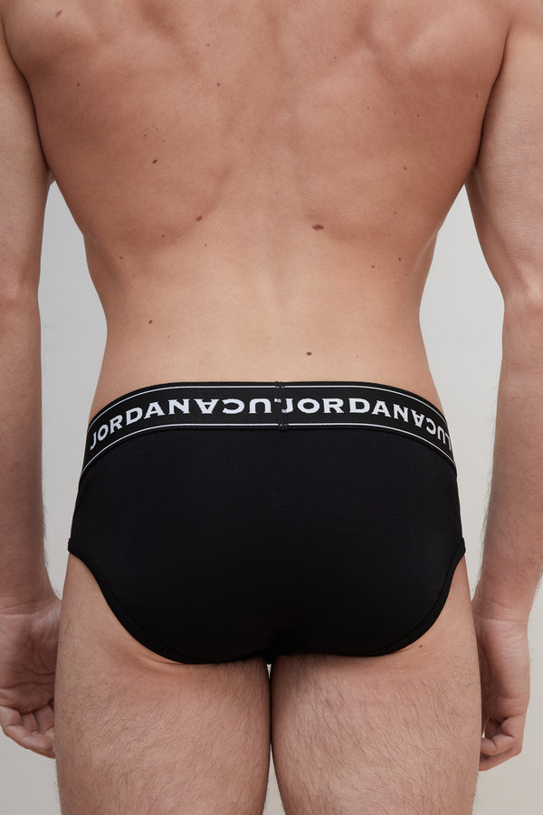JLT-1 SINGLE WAISTBAND BRIEF BLACK