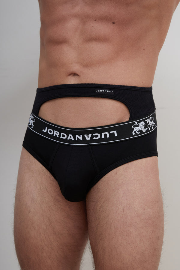 JLT-1 SINGLE WAISTBAND BRIEF BLACK