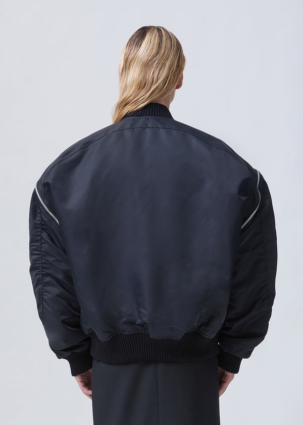 BRITISH BULLDOG BOMBER BLACK