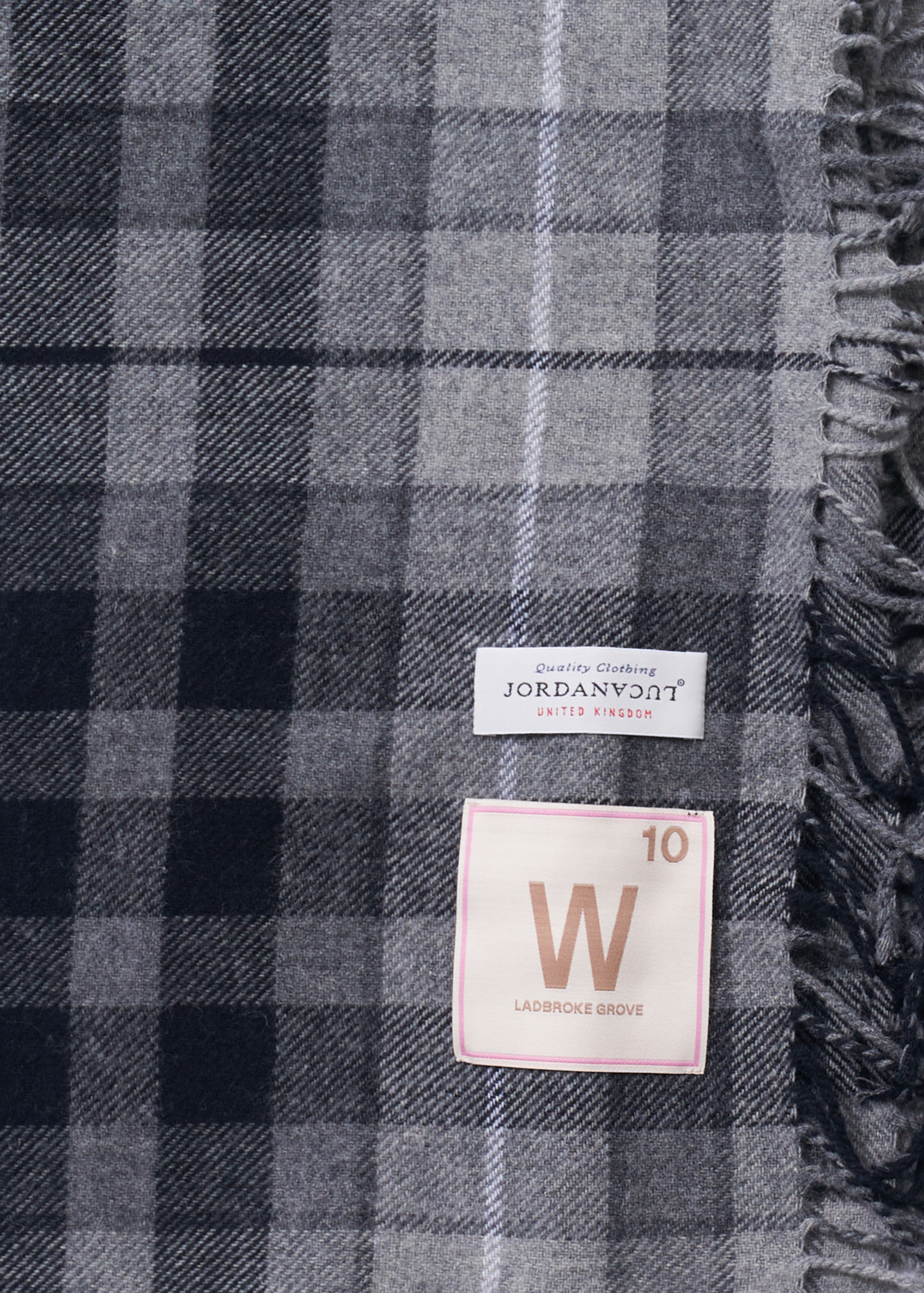 MANIA BLANKET SKIRT - GREY