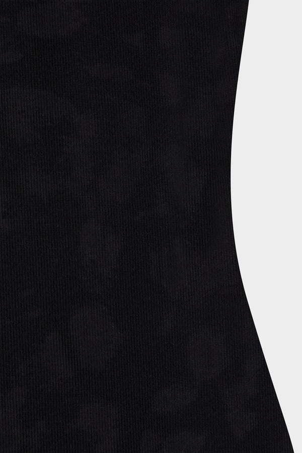 COMPRESSOR LONG DRESS BLACK HYENA