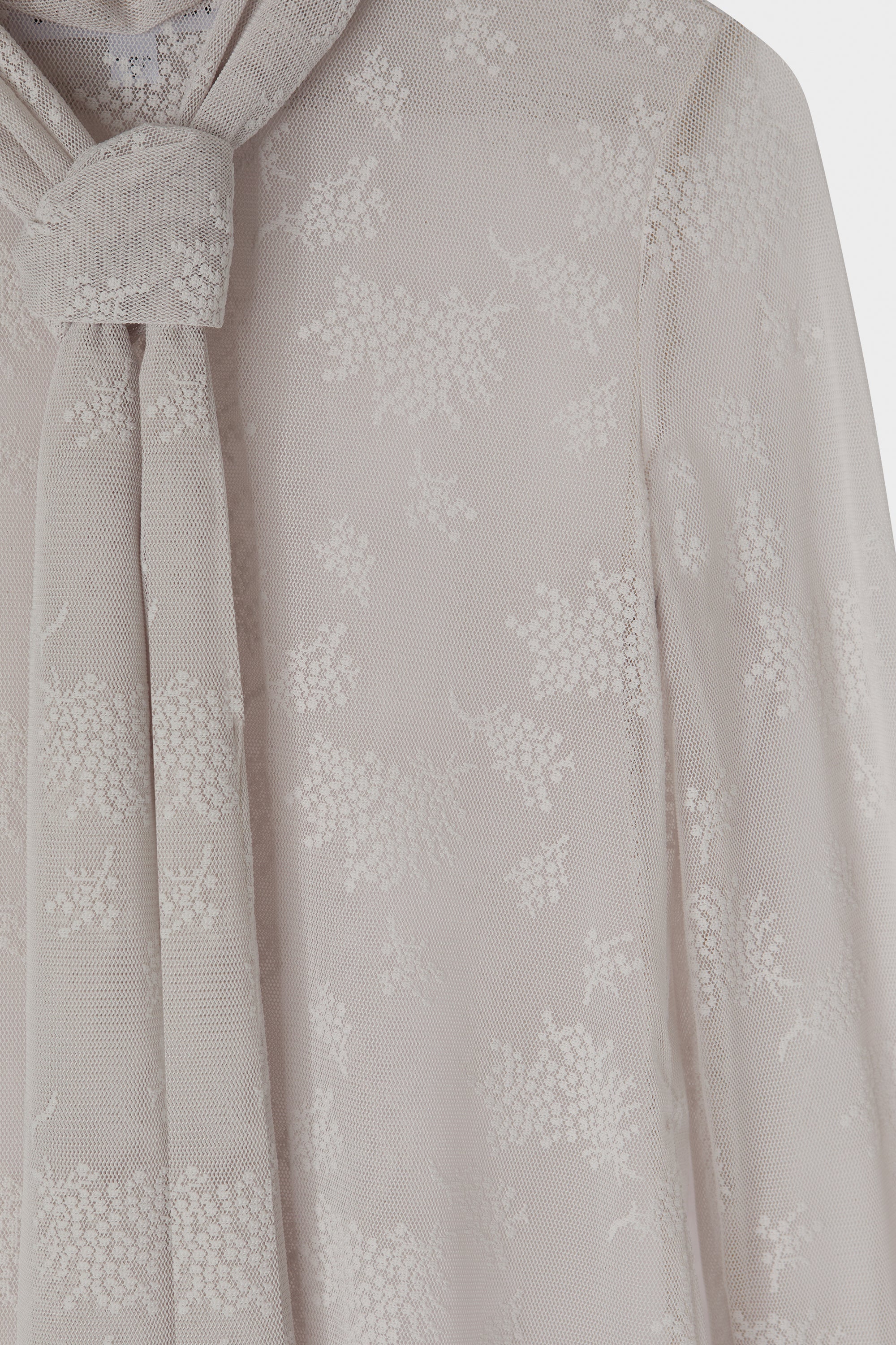BOW DRESS STONE LACE