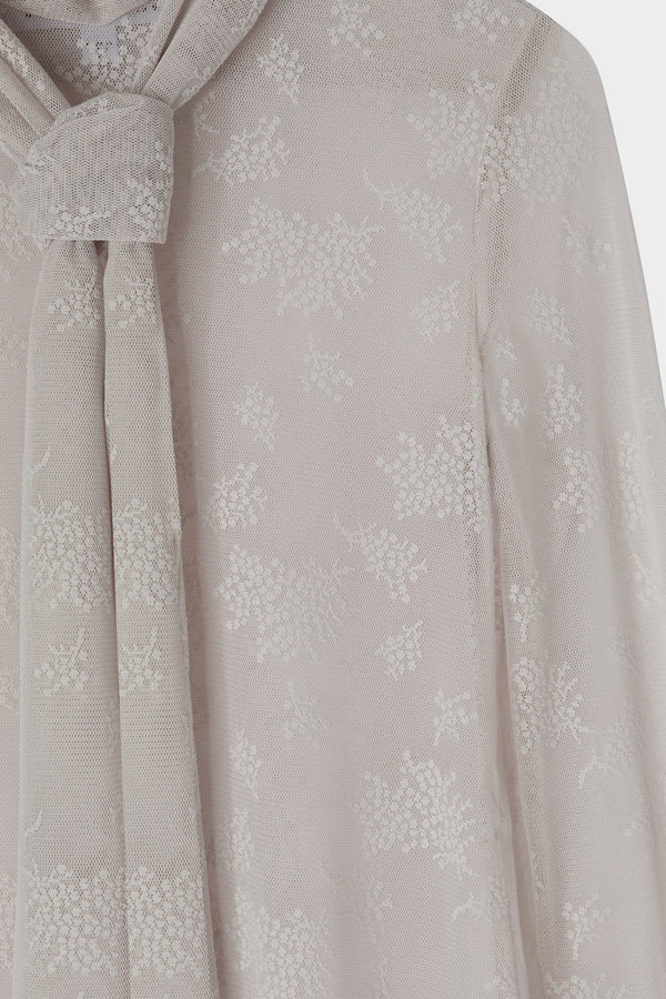 BOW DRESS STONE LACE