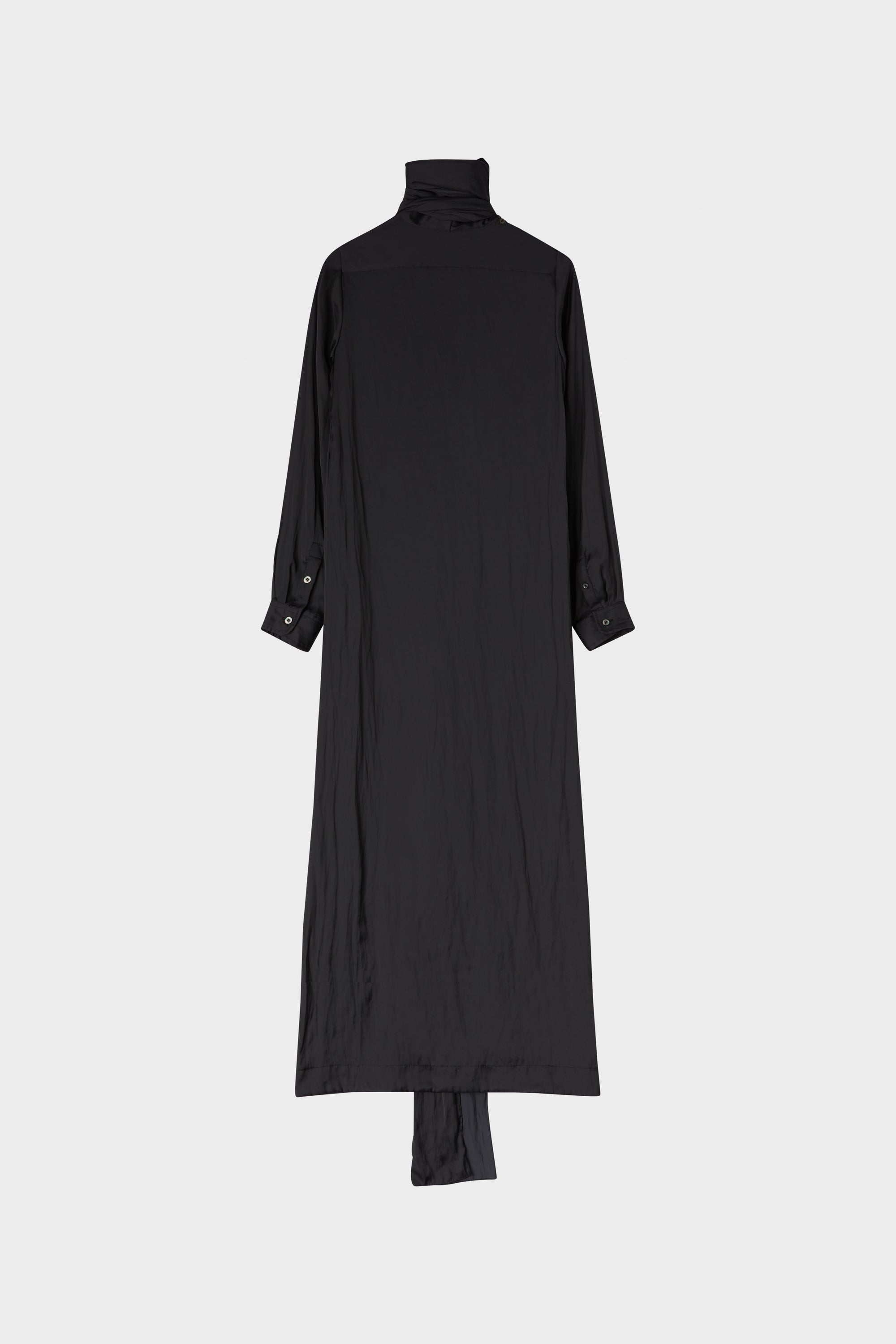 BOW DRESS BLACK