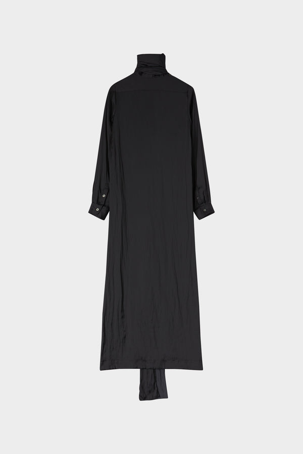 BOW DRESS BLACK