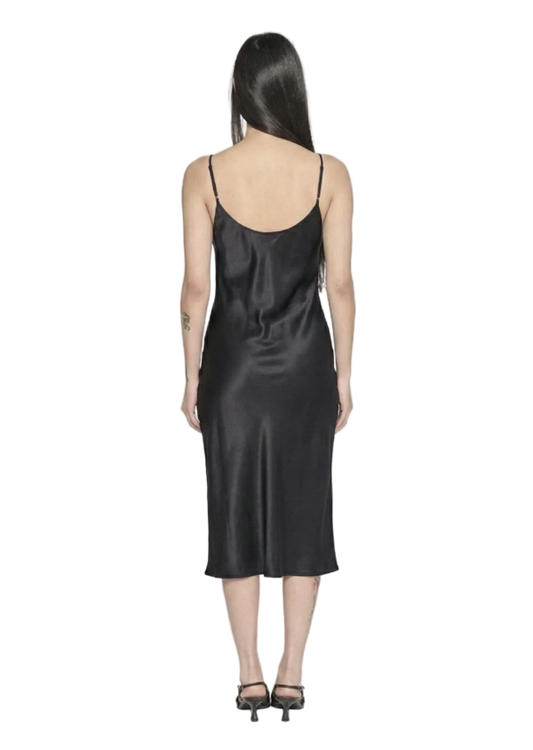 BLUES MIDI DRESS BLACK