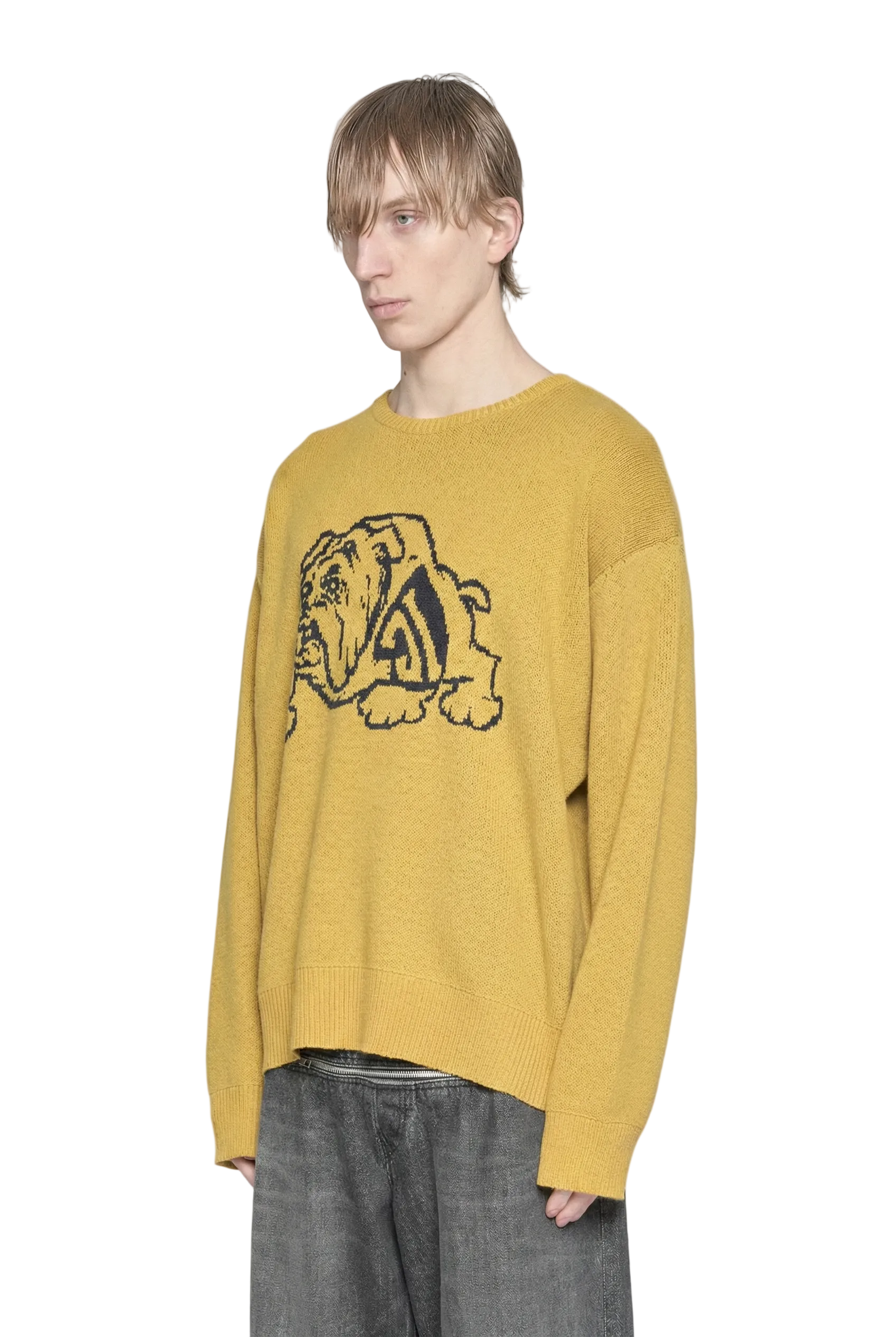 BULLDOG JUMPER - MUSTARD