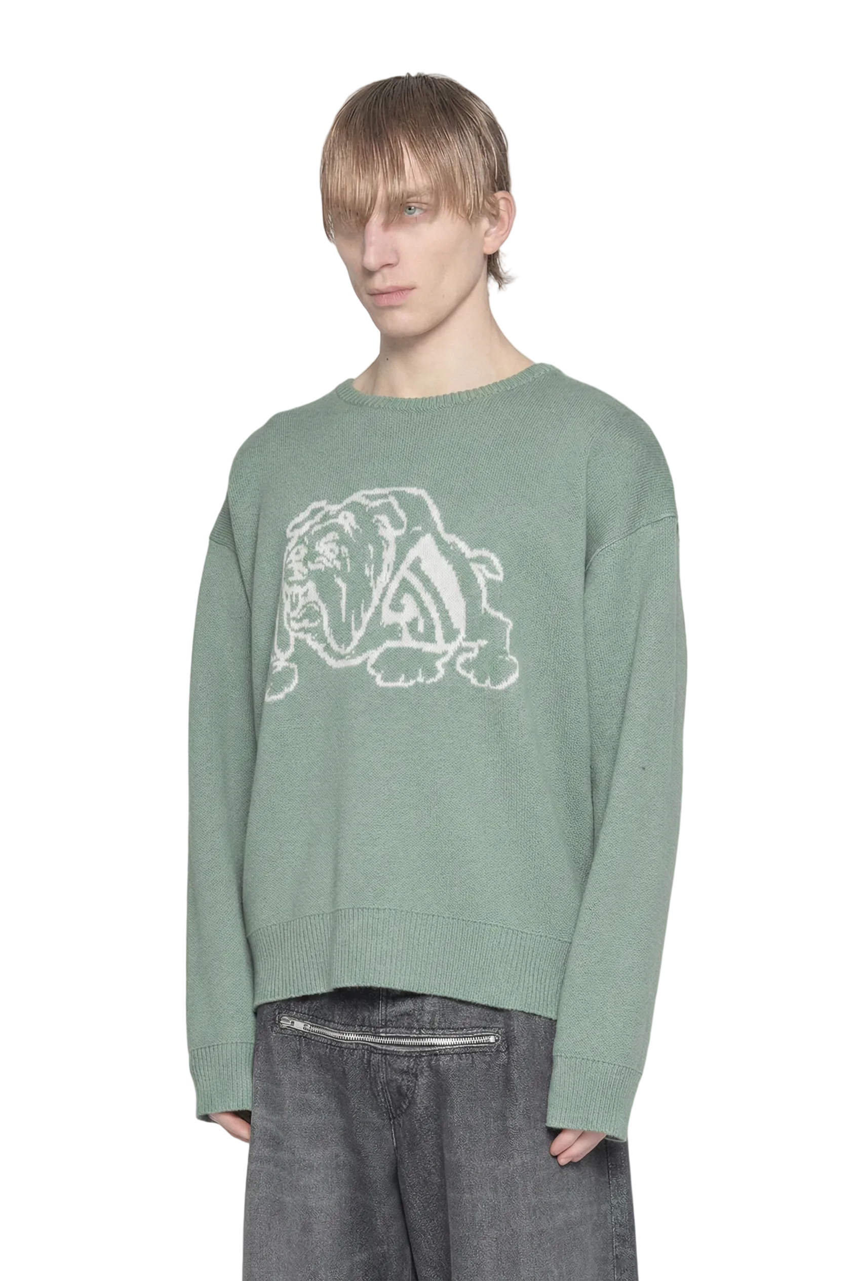 BULLDOG JUMPER - KHAKI
