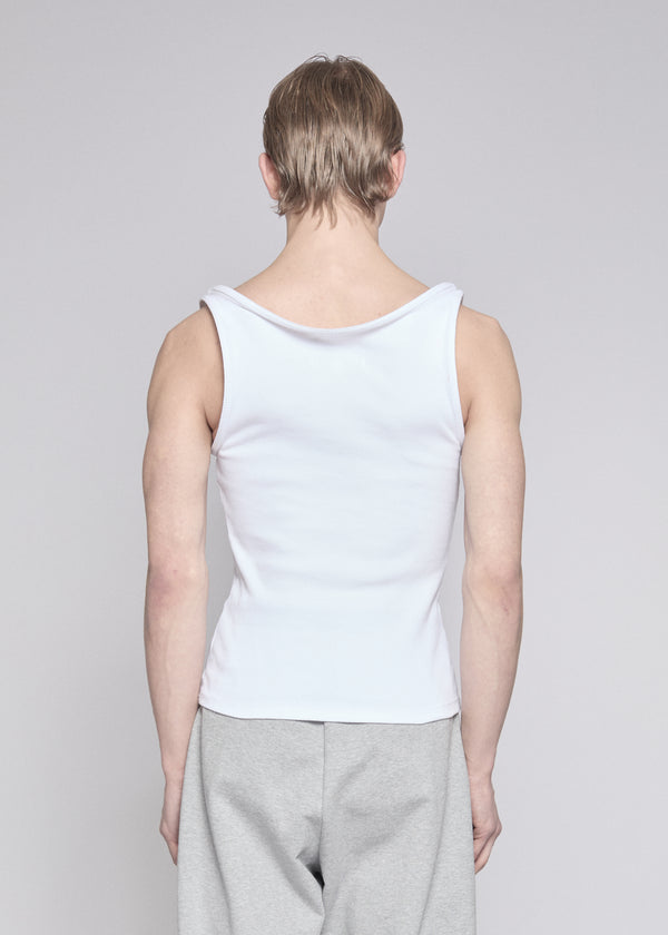 BLUR TANK TOP WHITE