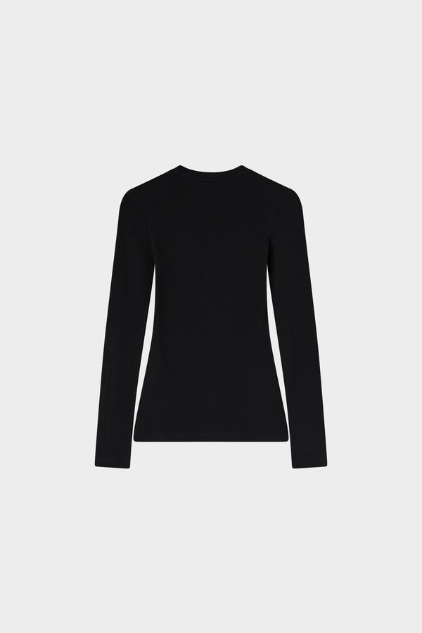 COMPRESSOR LONG SLEEVE BLACK HYENA