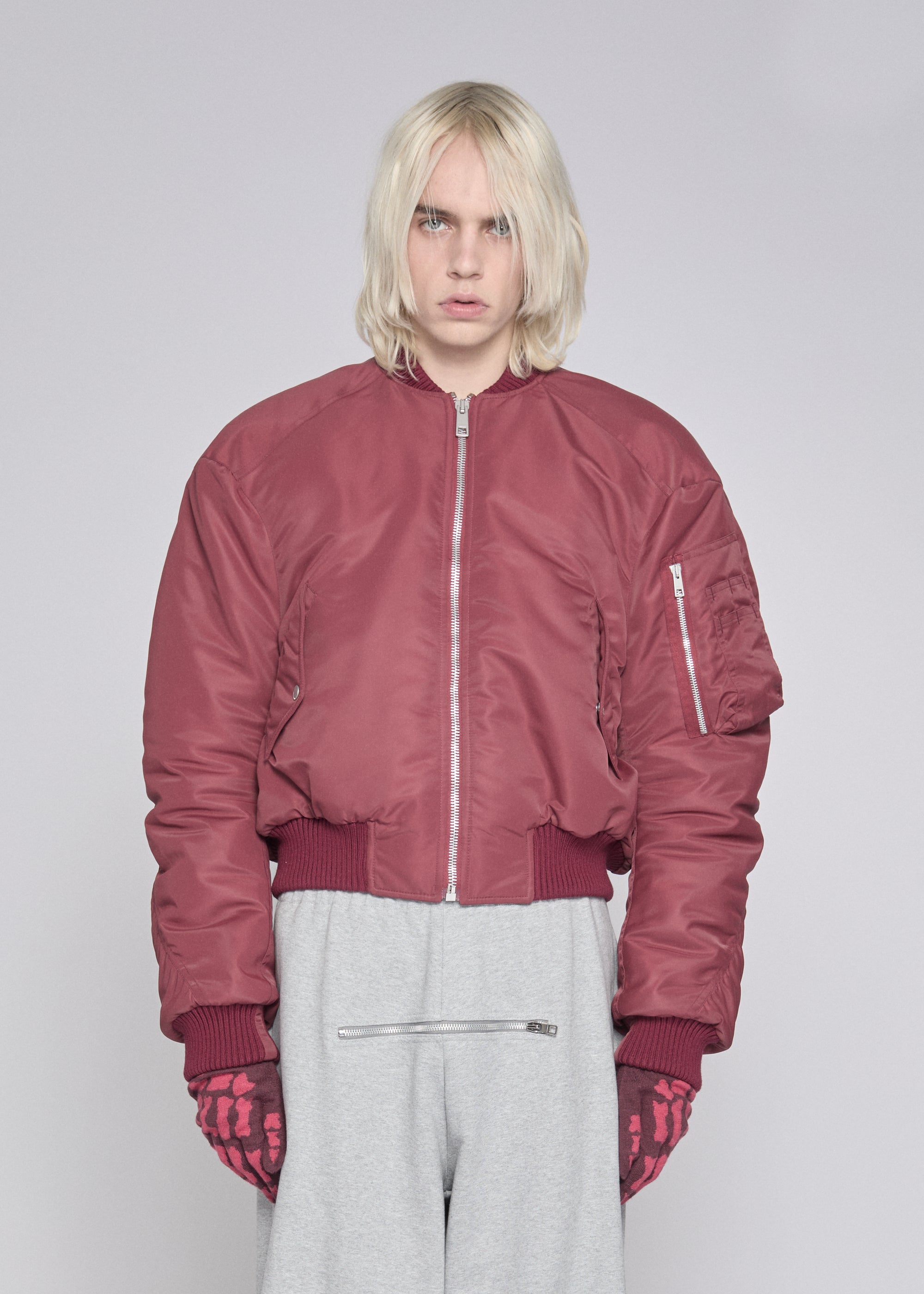 BULLDOG BOMBER MAROON