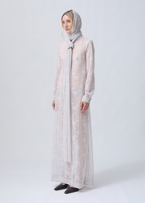 BOW DRESS STONE LACE
