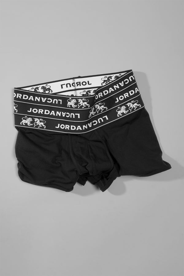 JLT-3 TRIPLE WAISTBAND BOXER BLACK