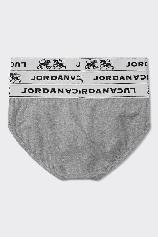 JLT-3 TRIPLE WAISTBAND BRIEF GREY