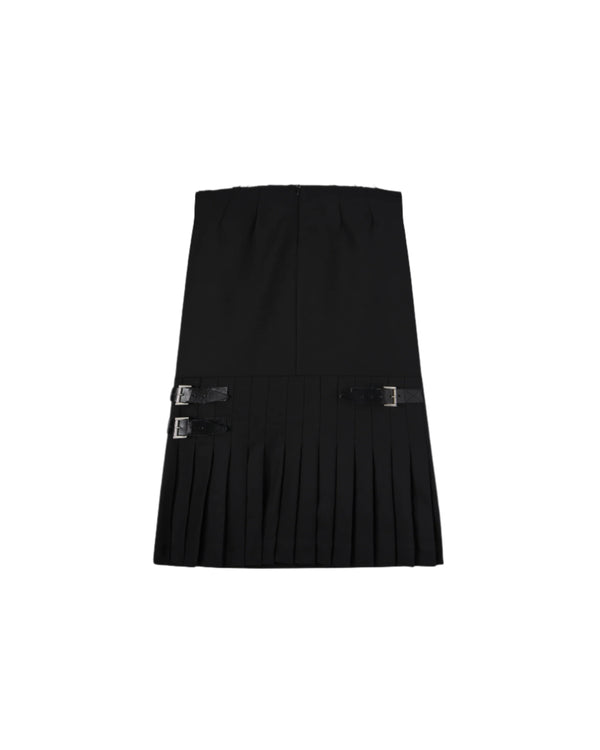 CONVEX SKIRT BLACK