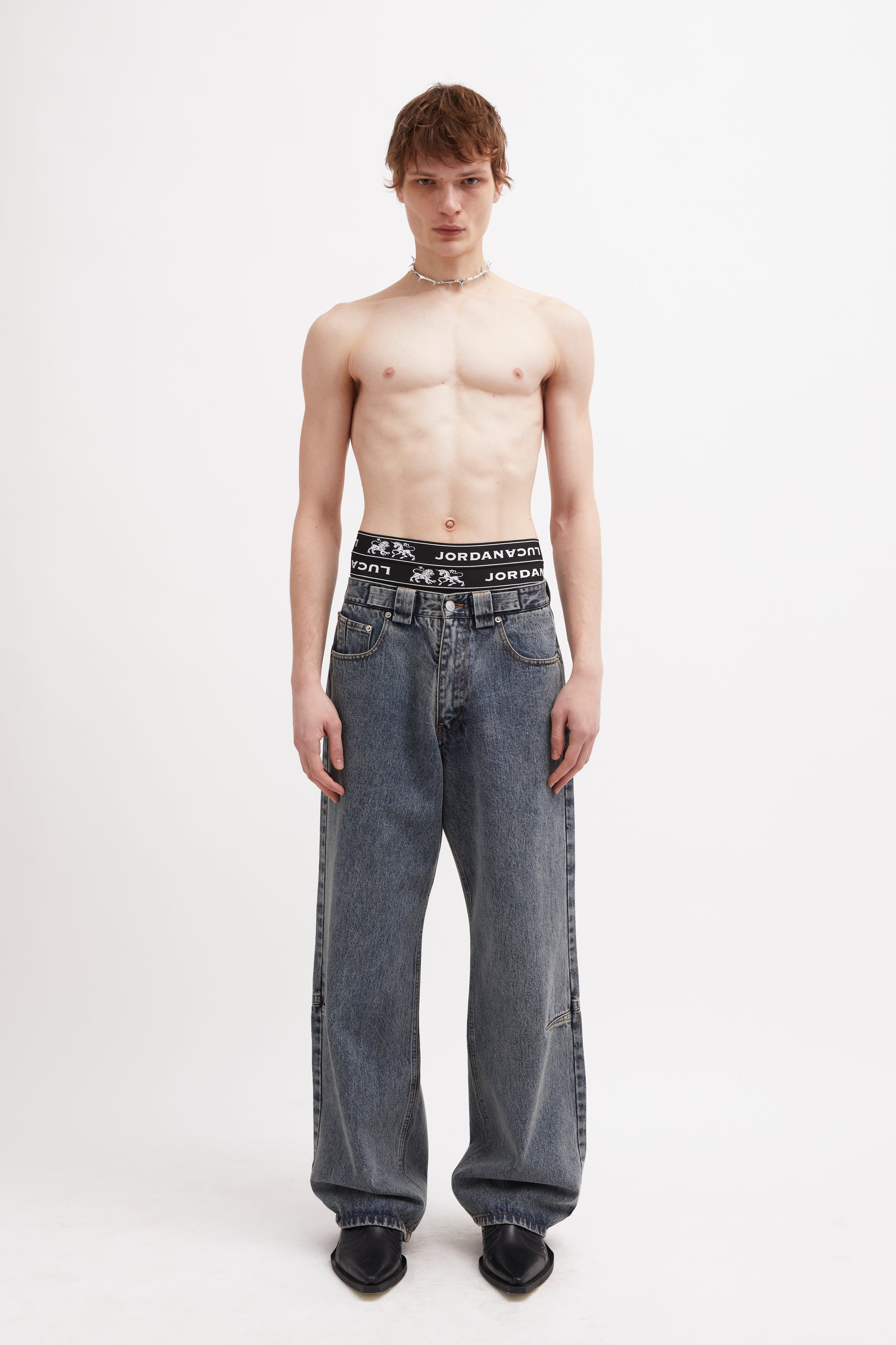 INSIGNIA DENIM JEANS DENIM BLUE MARBLE