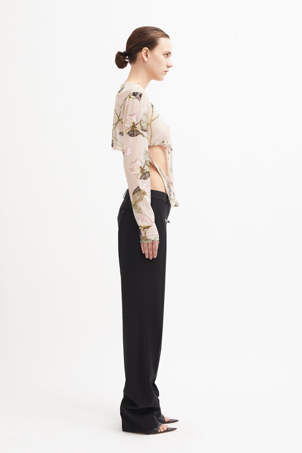 NASDAQ LONG SLEEVE TOP Floral