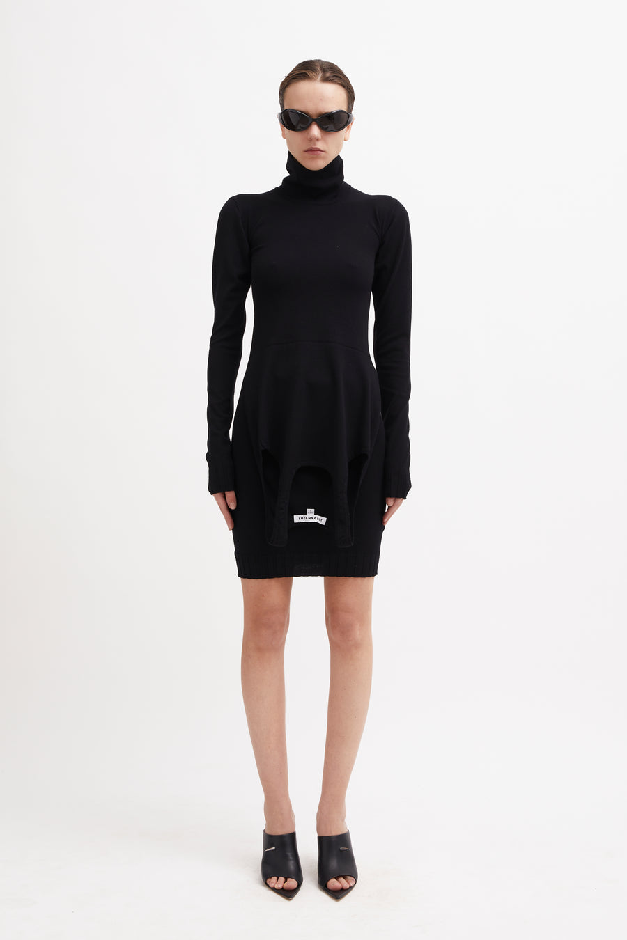 NASDAQ KNIT DRESS BLACK