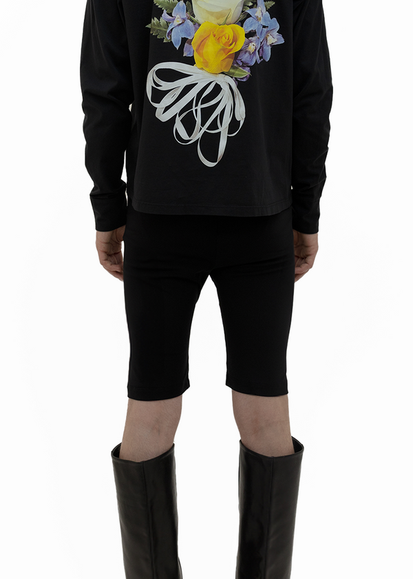 LIQUID GOLD SHORTS BLACK