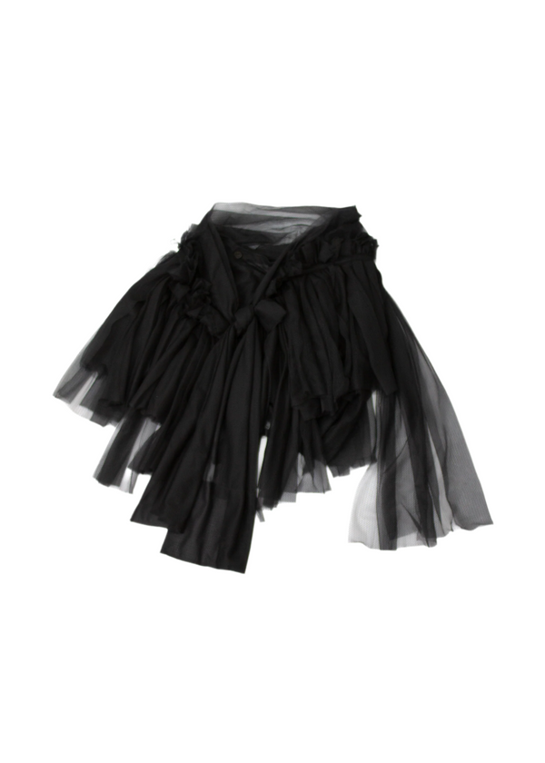 PINK CHAMPAGNE SKIRT BLACK