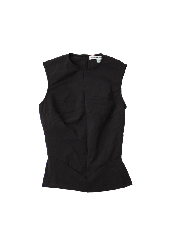 VERNETA GREEN TOP BLACK