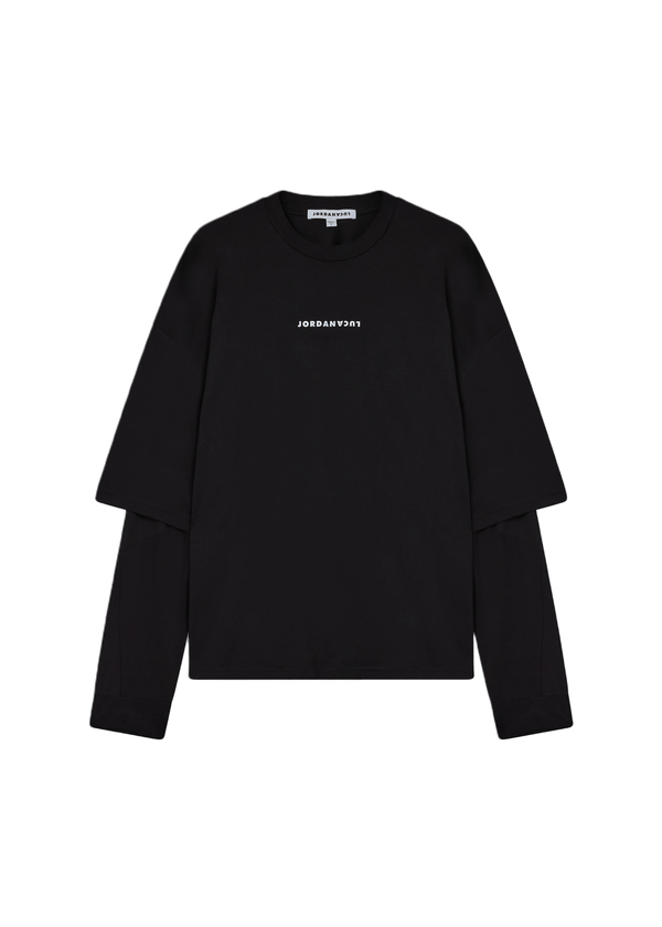 AMON DOUBLE SLEEVE SHIRT PLAIN
