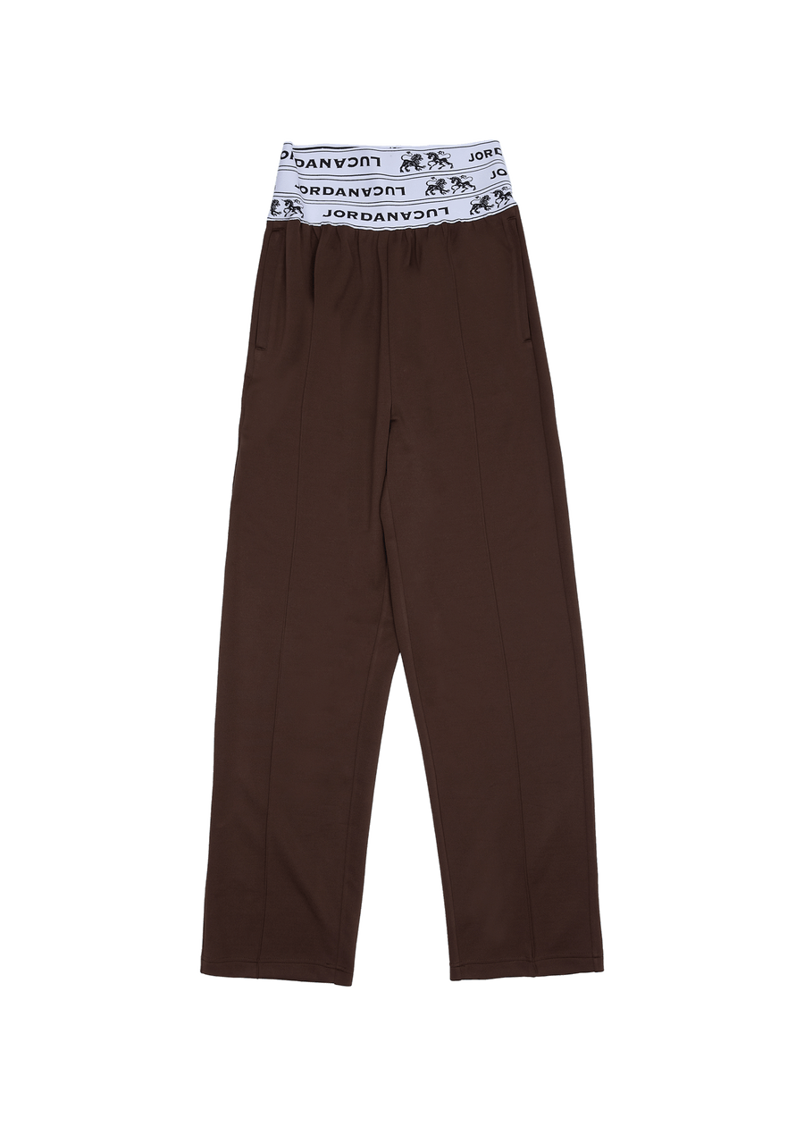 TRIPLE WAIST JOGGERS BROWN
