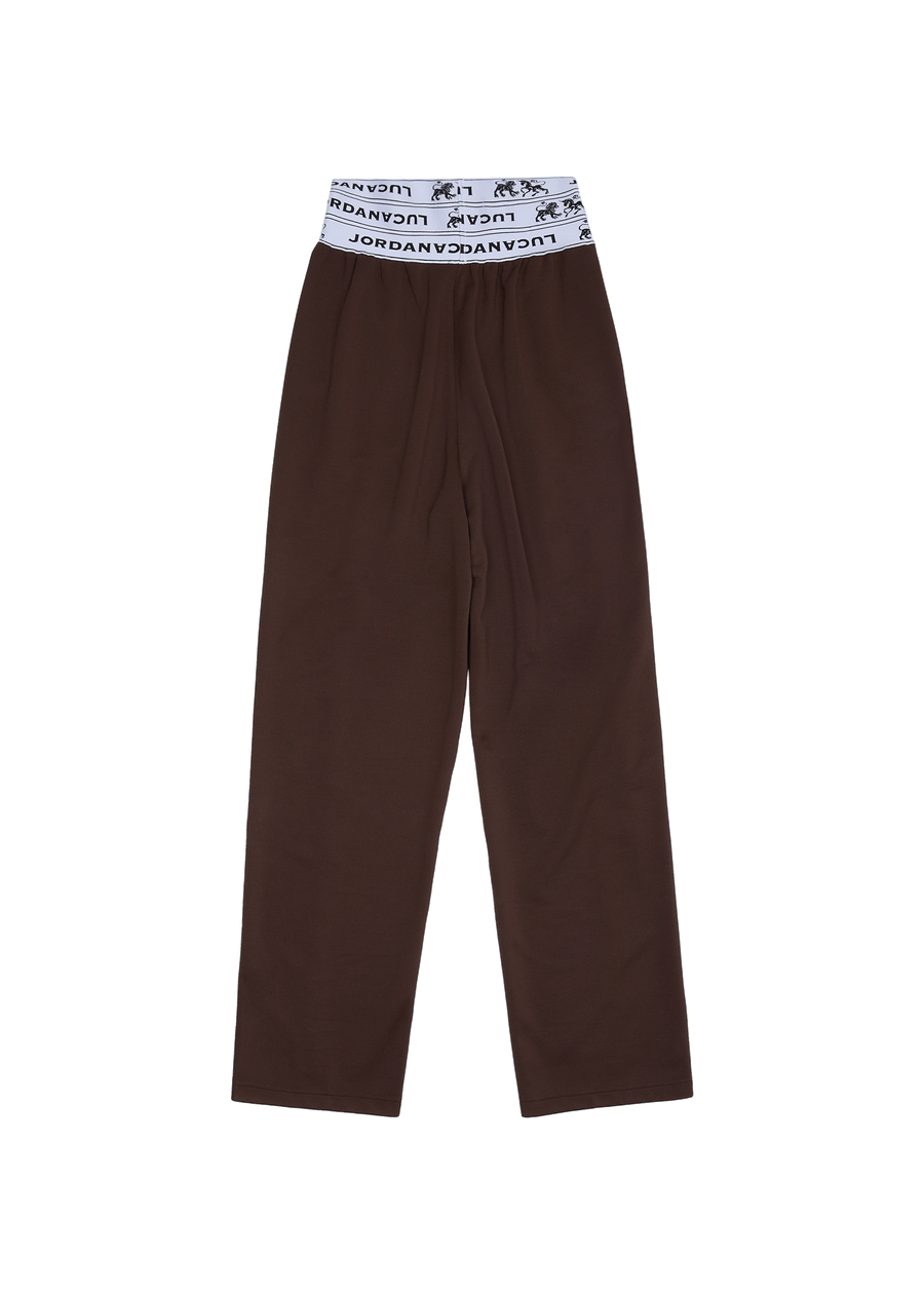 TRIPLE WAIST JOGGERS BROWN