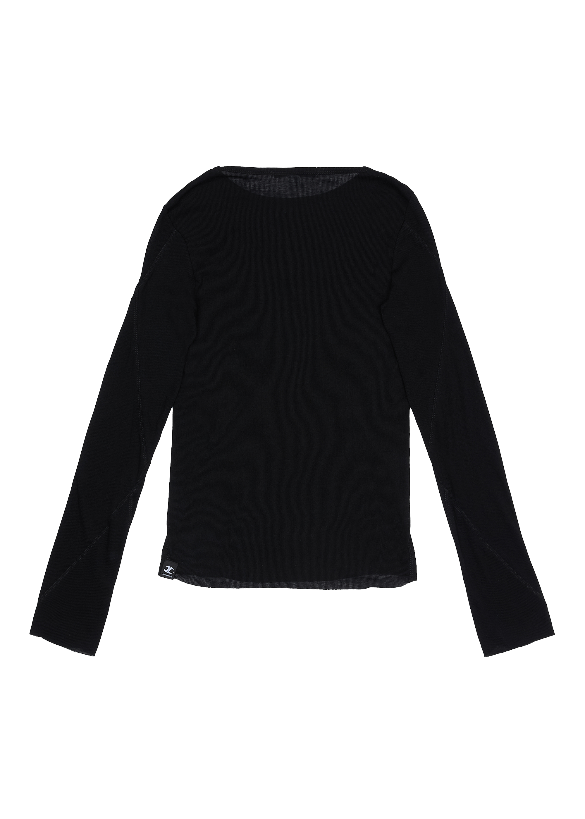 BLUES LONG SLEEVE TOP BLACK