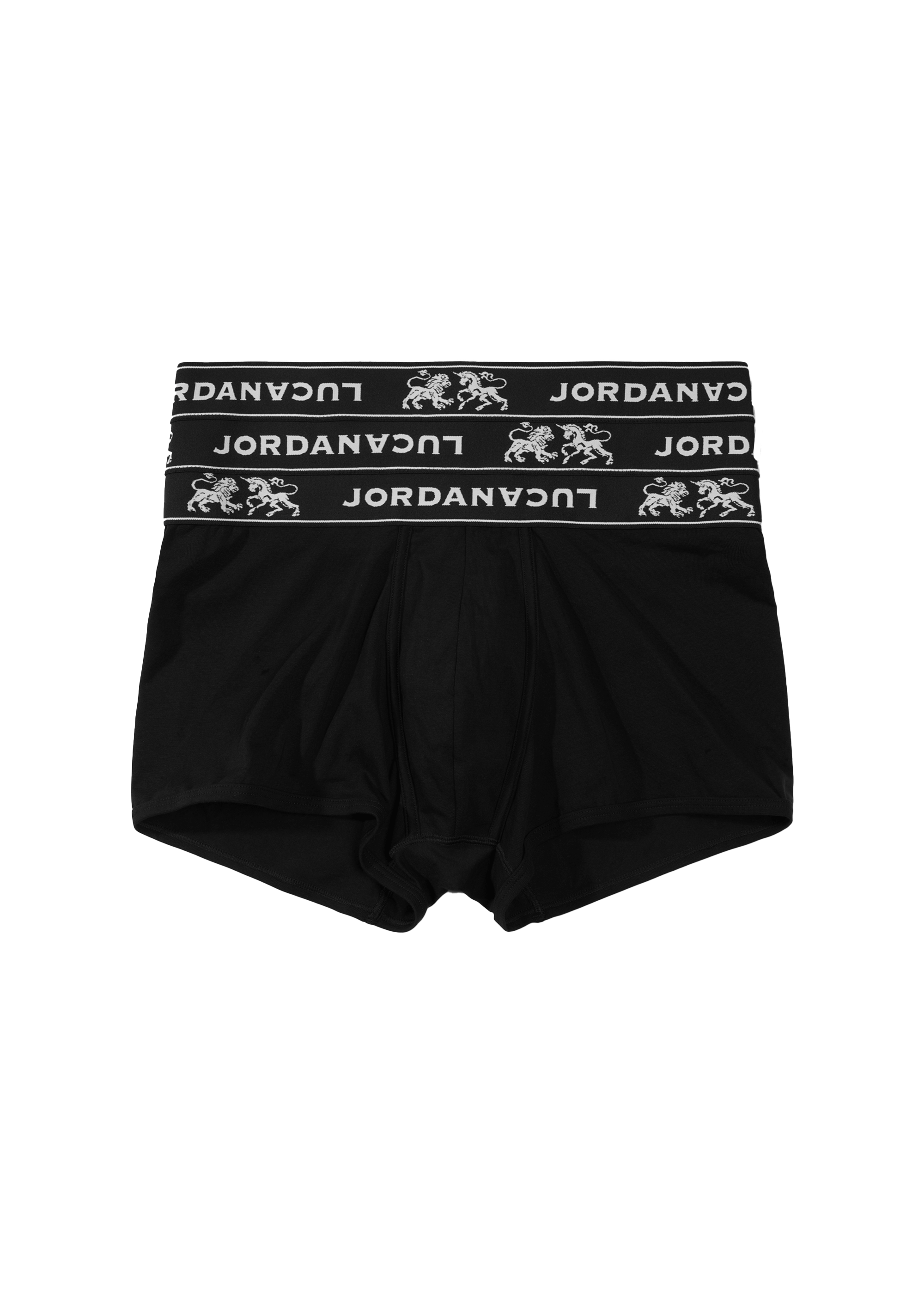 JLT-3 TRIPLE WAISTBAND BOXER BLACK