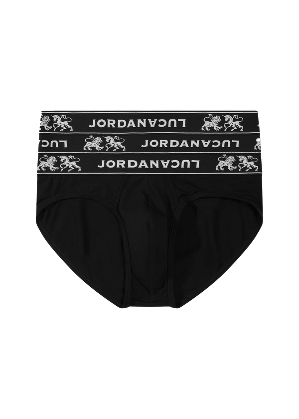 JLT-3 TRIPLE WAISTBAND BRIEF BLACK